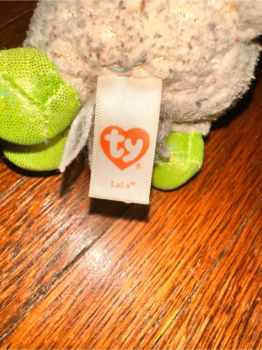 TY Lala Sheep Beanie Boo Stuffed Animal